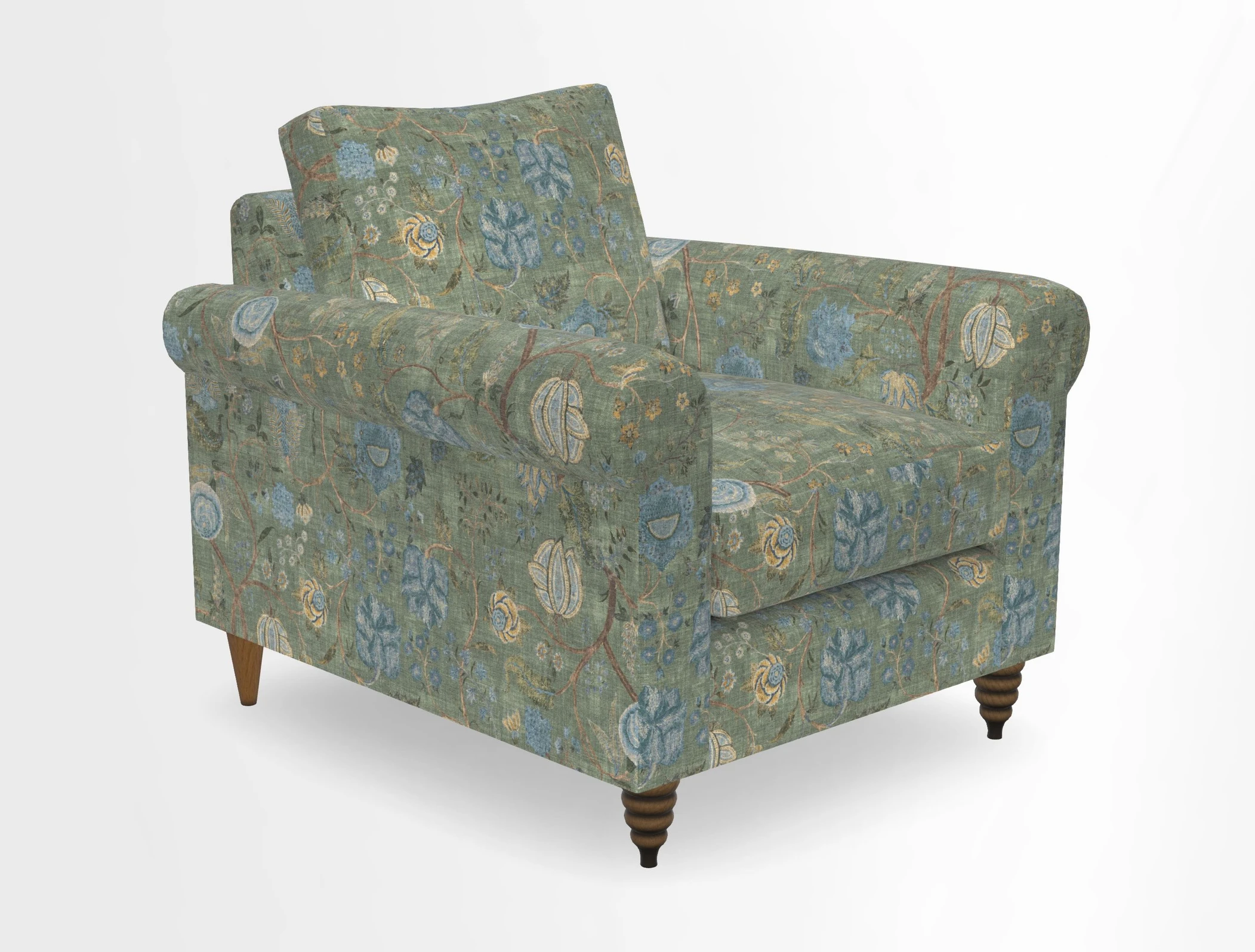 Apuldram Chair in Two Tone Plain Biscuit