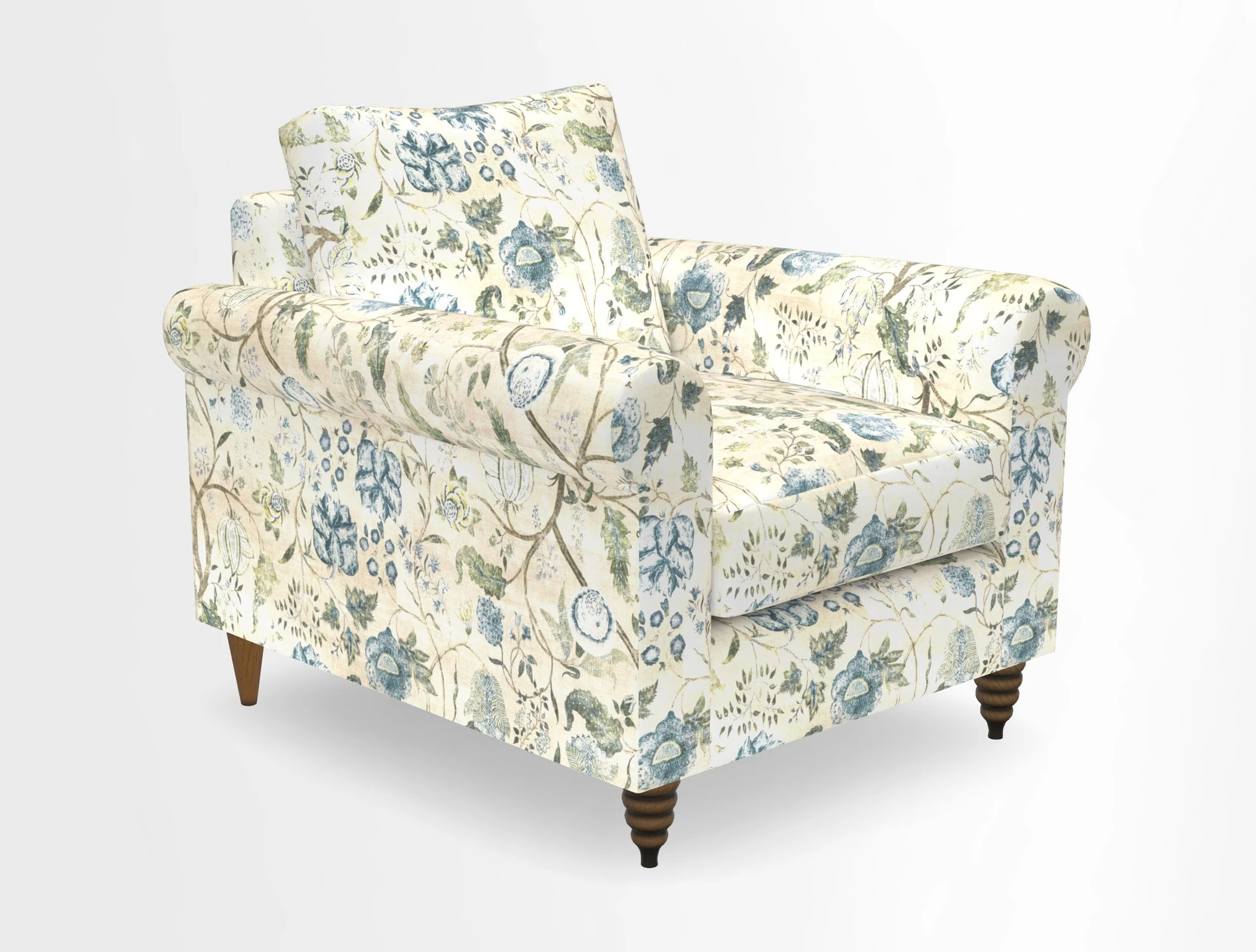 Apuldram Chair in Two Tone Plain Biscuit