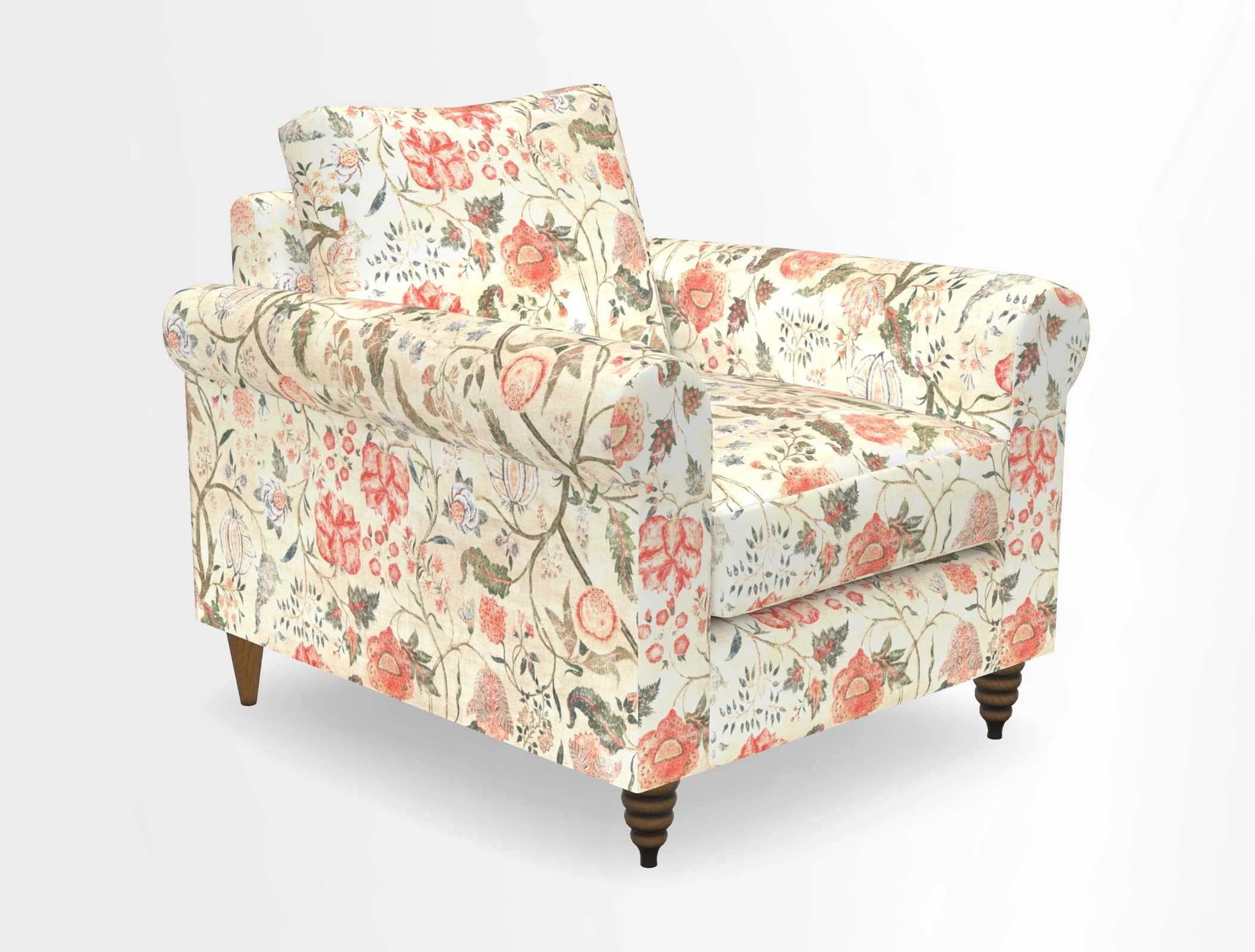 Apuldram Chair in Two Tone Plain Biscuit
