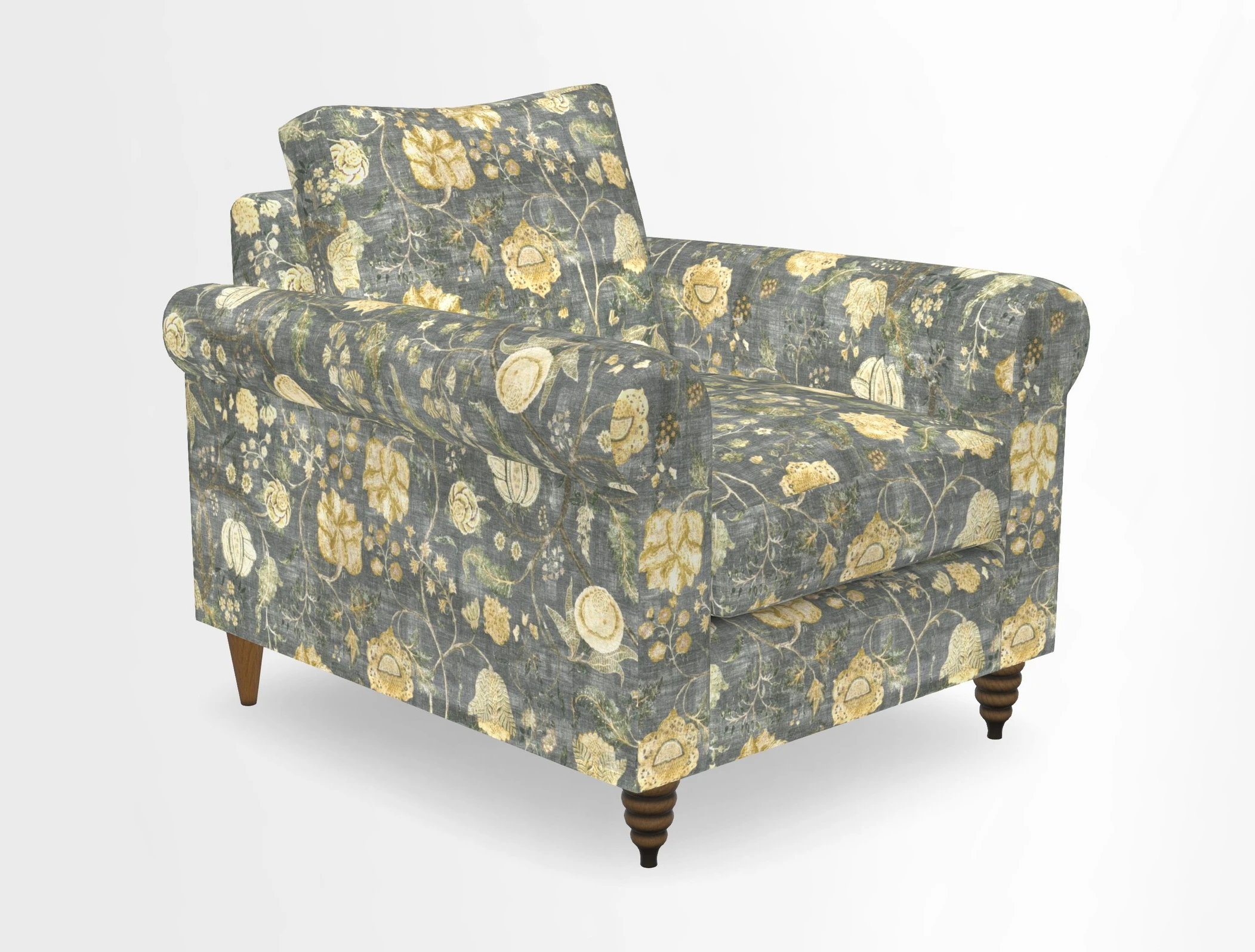 Apuldram Chair in Two Tone Plain Biscuit