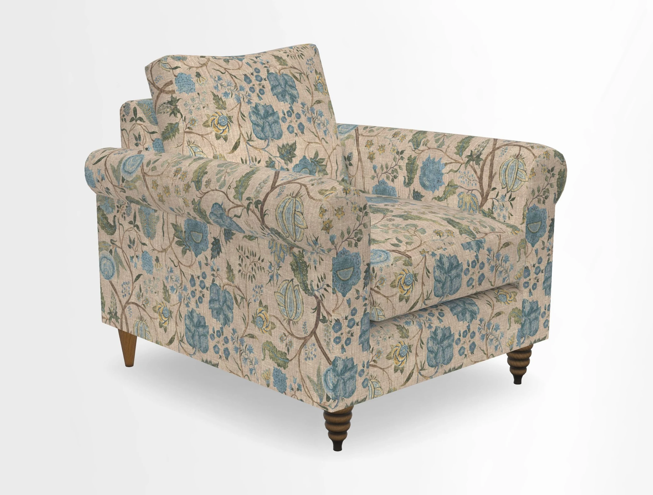 Apuldram Chair in Two Tone Plain Biscuit