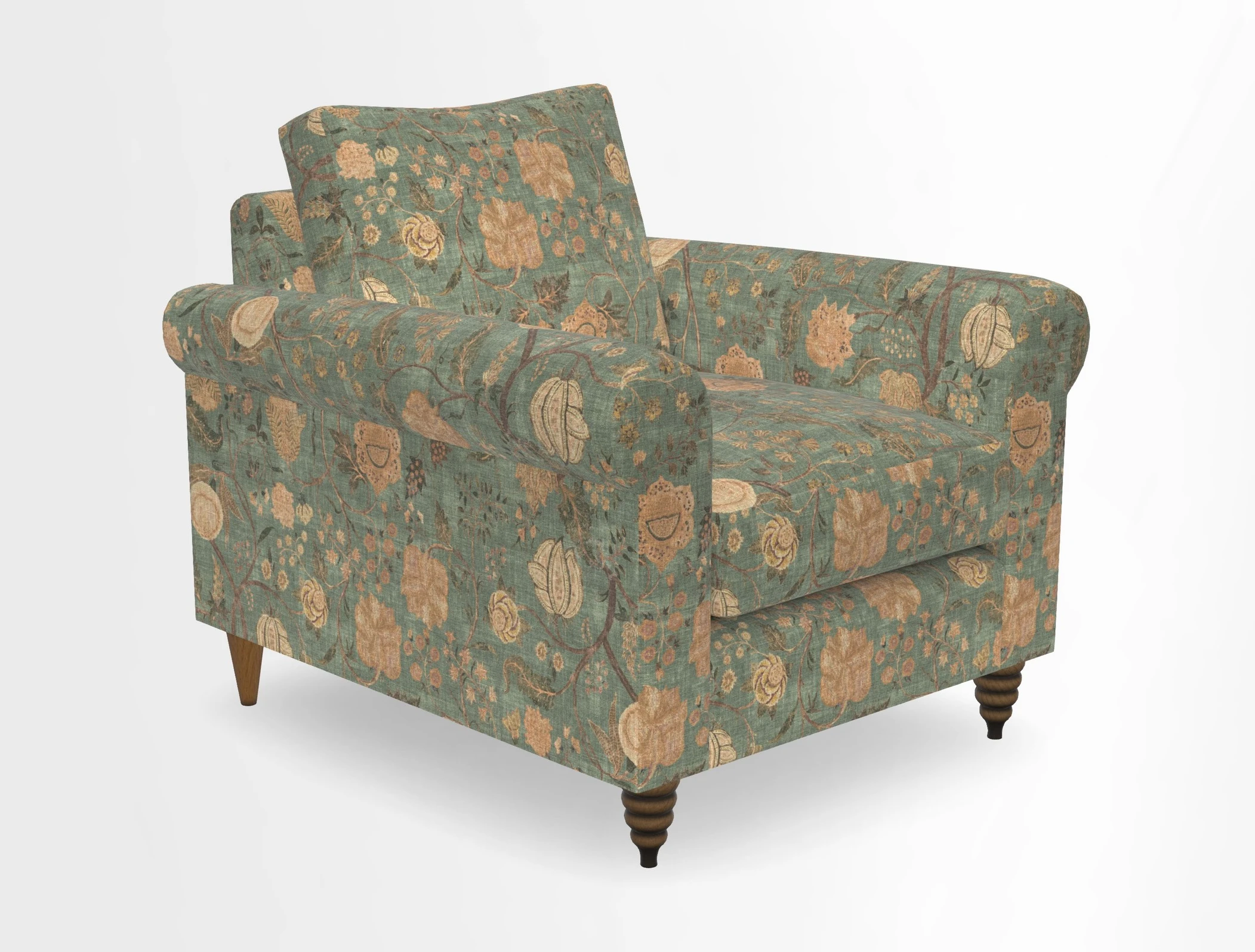 Apuldram Chair in Two Tone Plain Biscuit