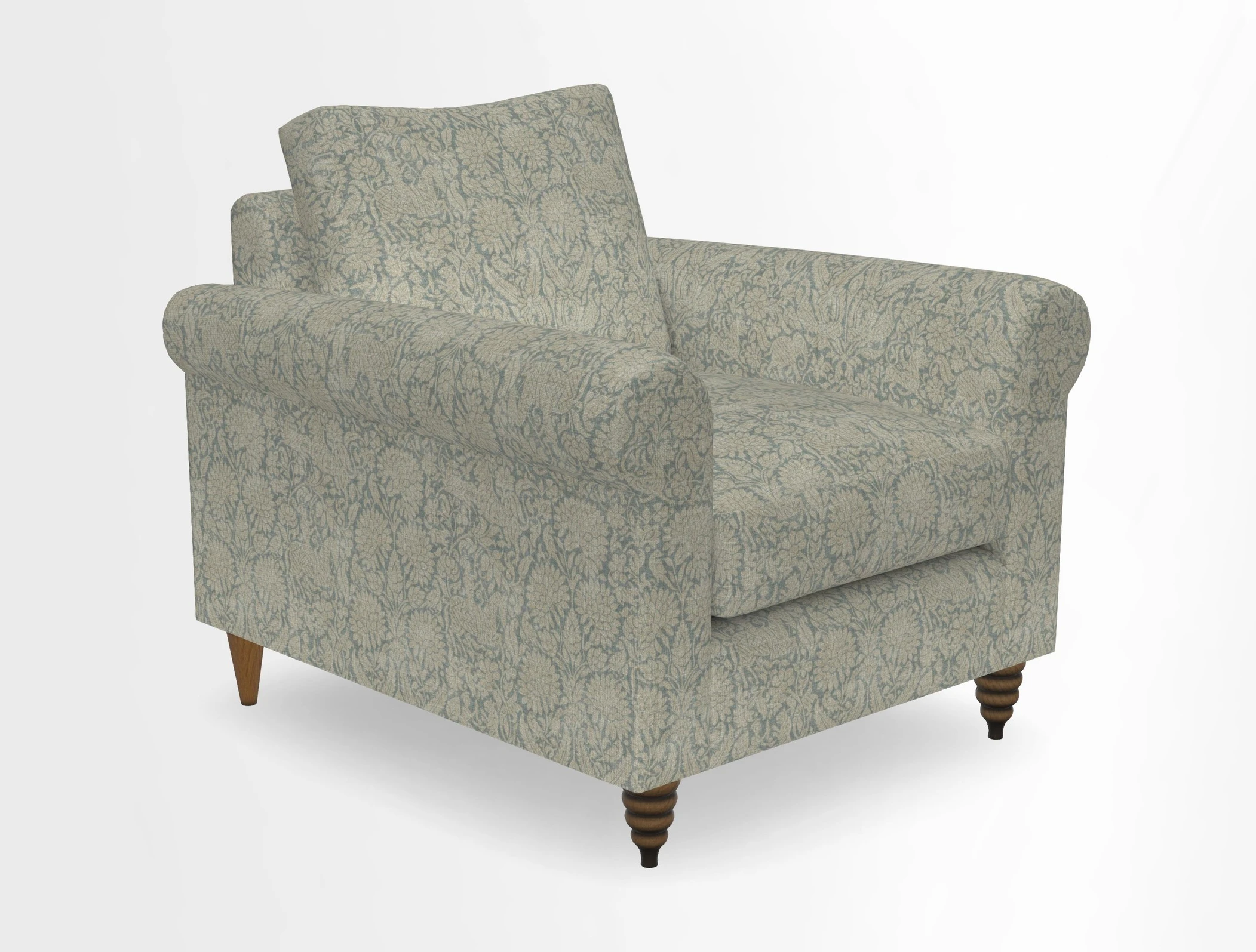 Apuldram Chair in Two Tone Plain Biscuit