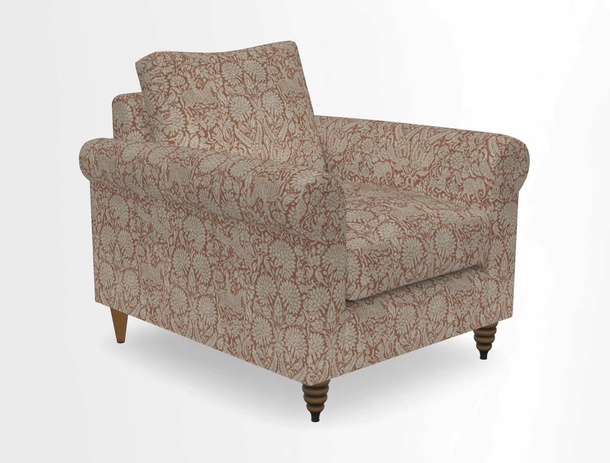Apuldram Chair in Two Tone Plain Biscuit