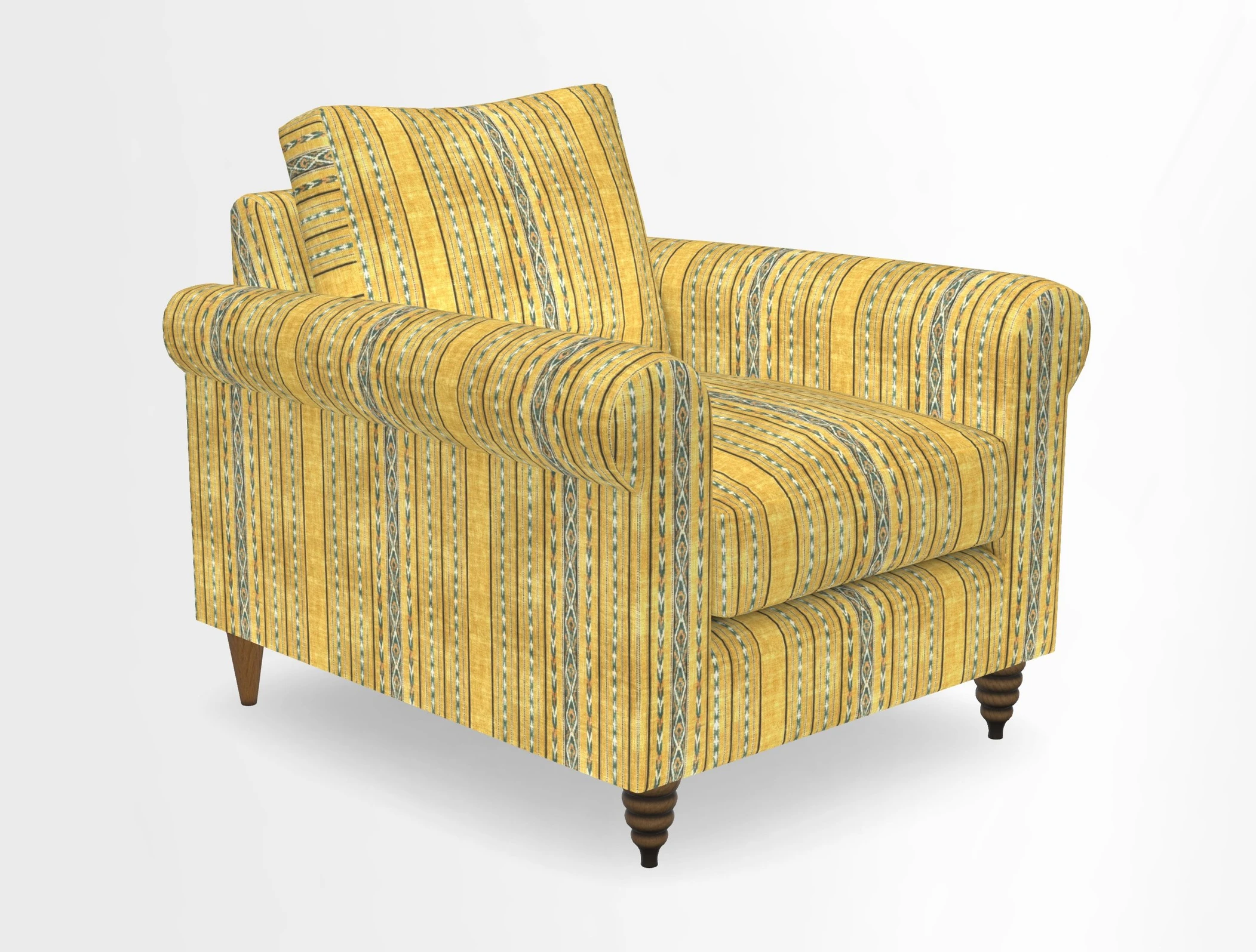 Apuldram Chair in Two Tone Plain Biscuit