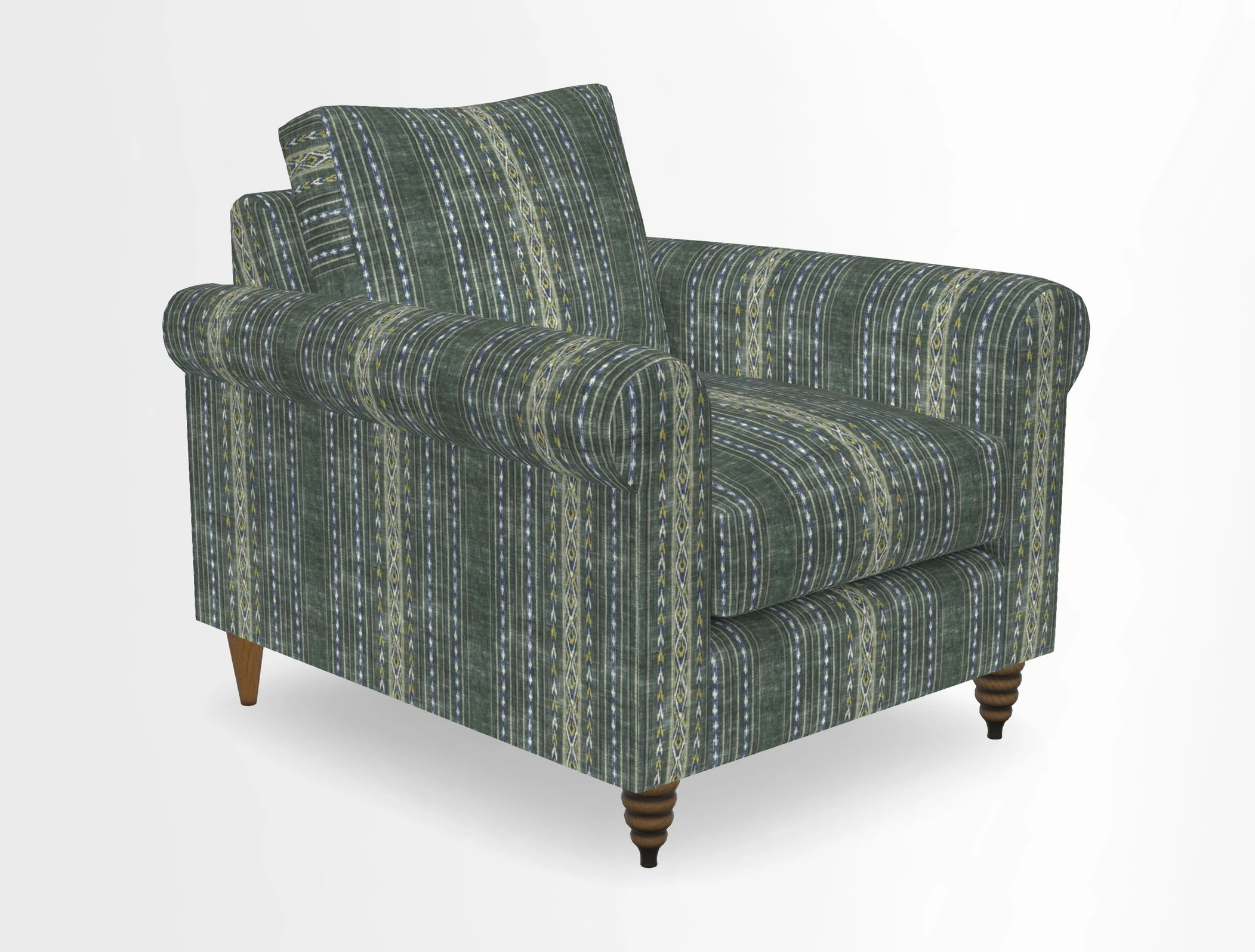 Apuldram Chair in Two Tone Plain Biscuit