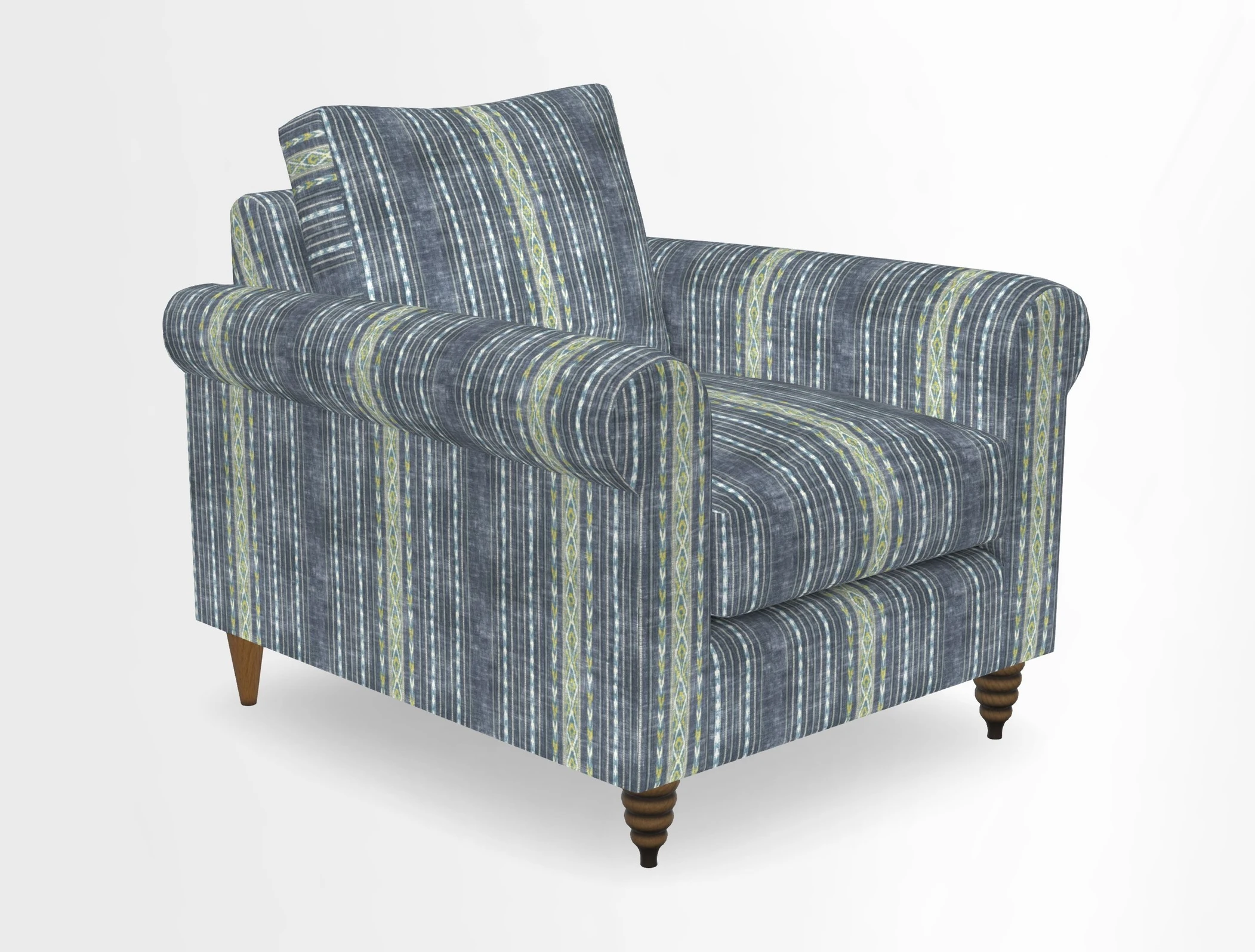 Apuldram Chair in Two Tone Plain Biscuit