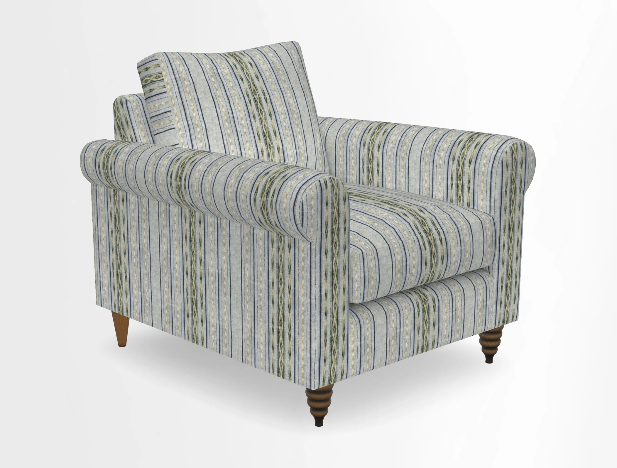 Apuldram Chair in Two Tone Plain Biscuit