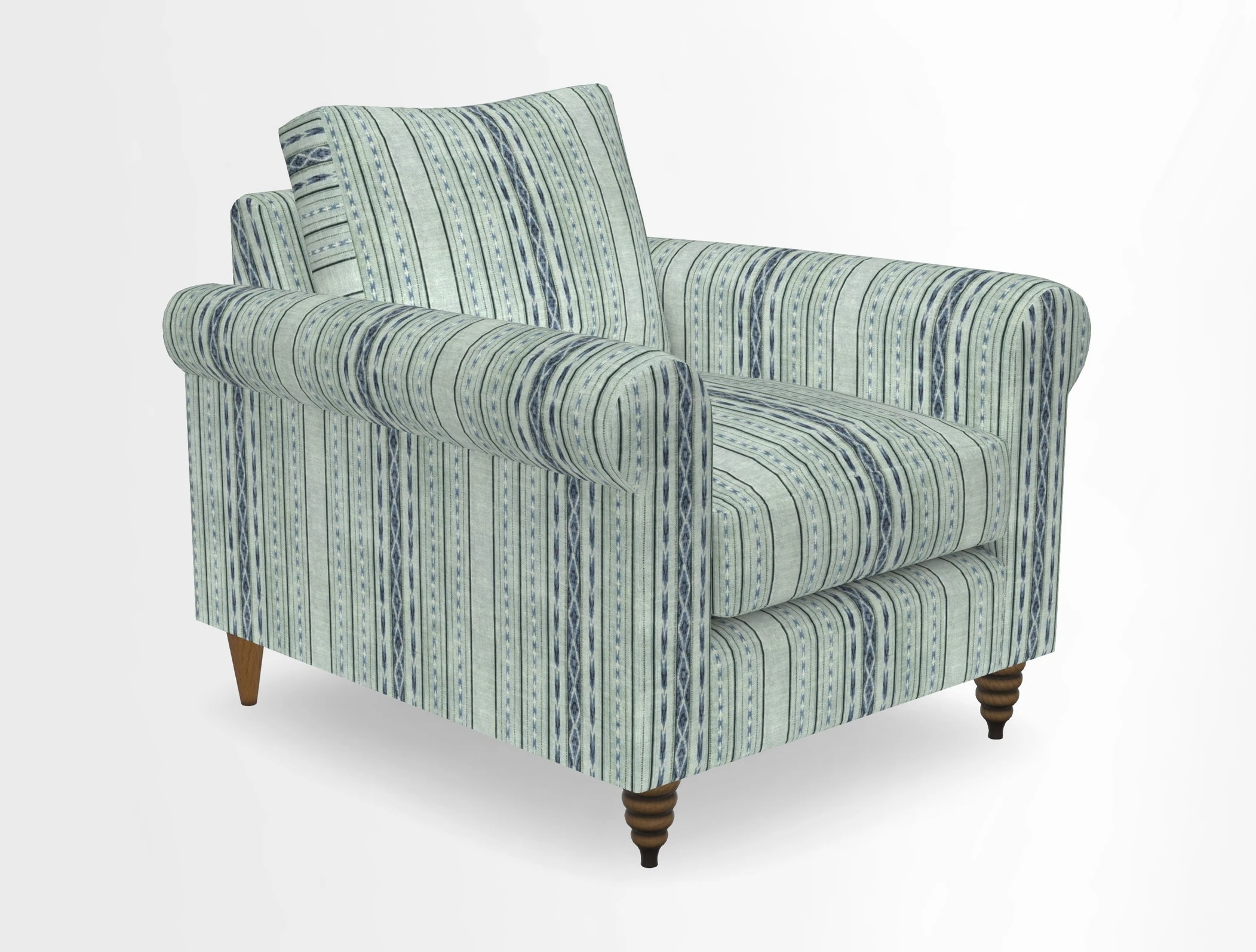 Apuldram Chair in Two Tone Plain Biscuit