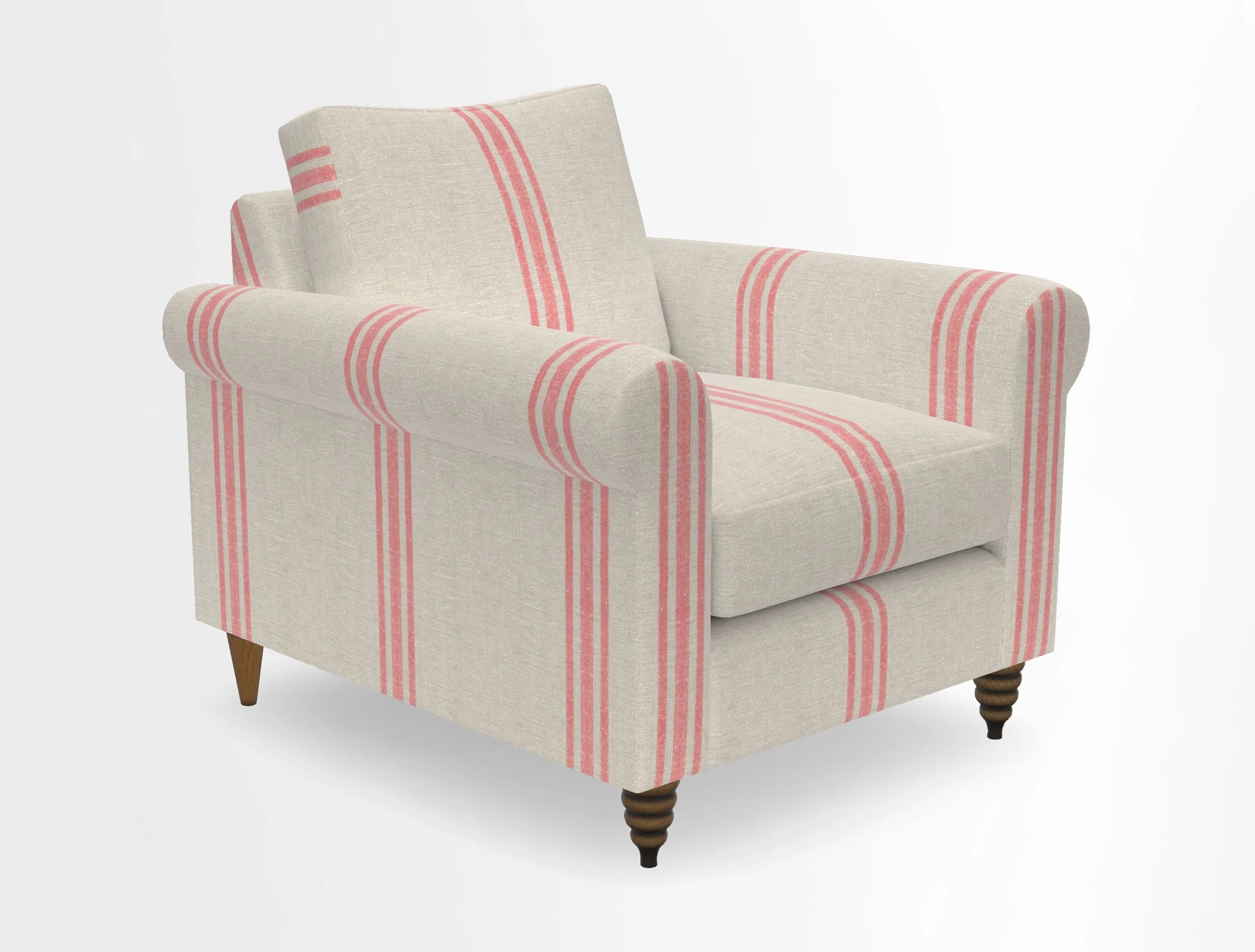 Apuldram Chair in Two Tone Plain Biscuit