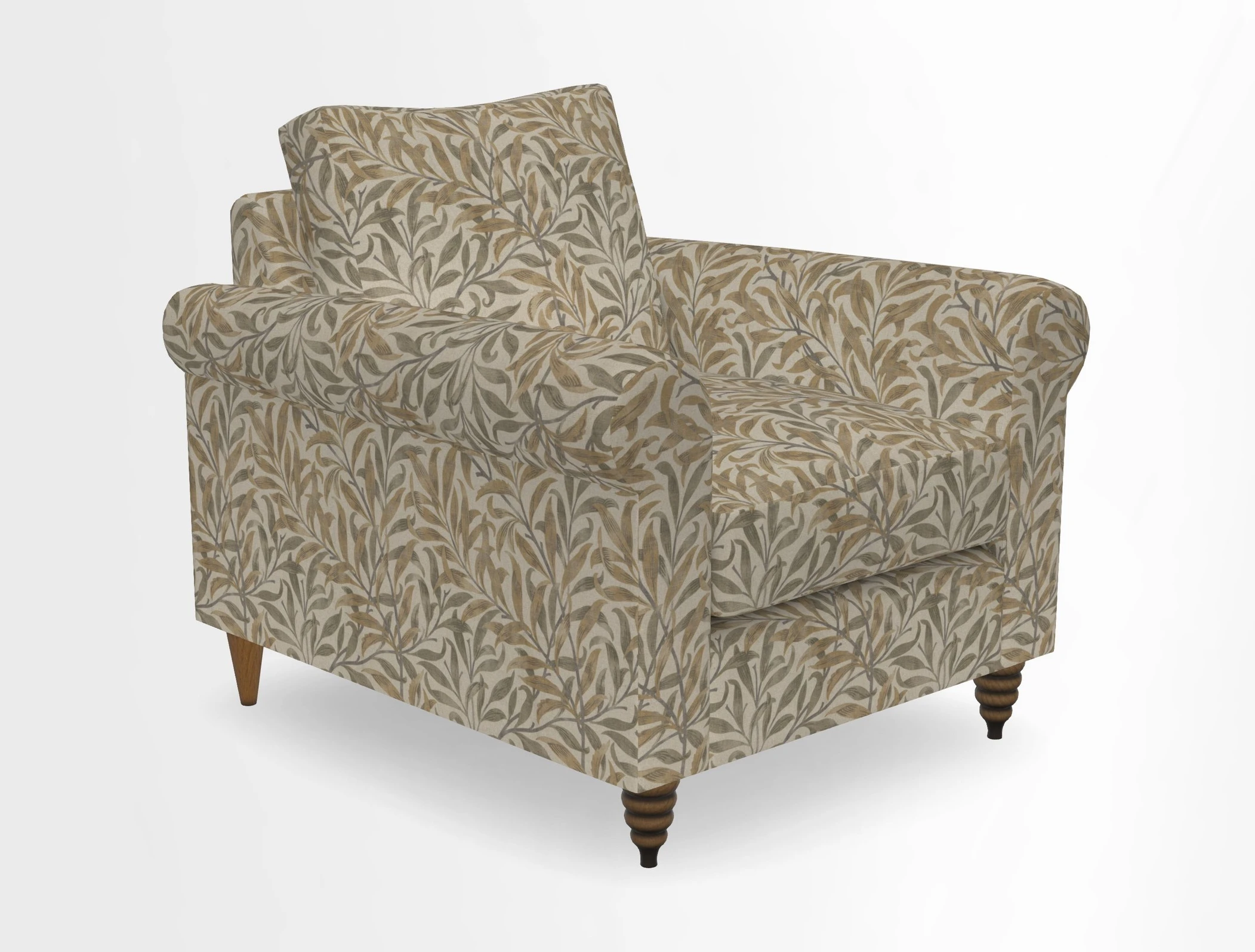 Apuldram Chair in Two Tone Plain Biscuit