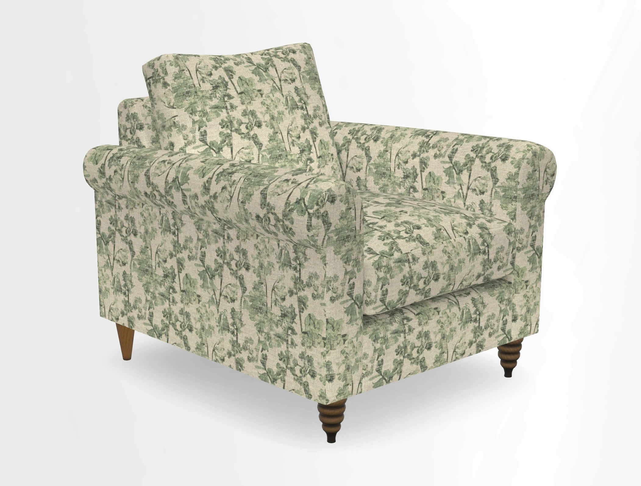 Apuldram Chair in Two Tone Plain Biscuit