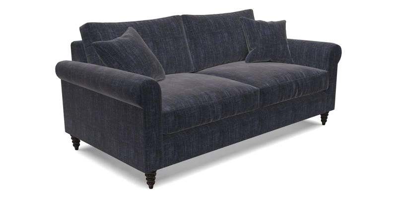 Apuldram 3 Seater Sofa in Clever Cotton Mix Mineral 