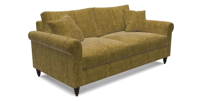 Apuldram 3 Seater Sofa in Clever Cotton Mix Mineral 