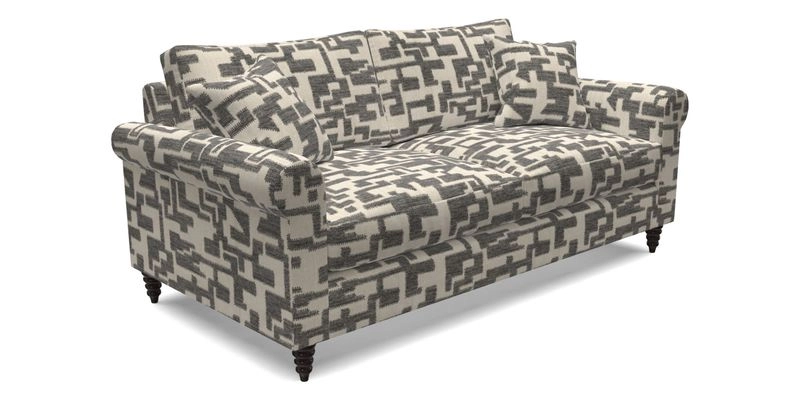 Apuldram 3 Seater Sofa in Clever Cotton Mix Mineral 