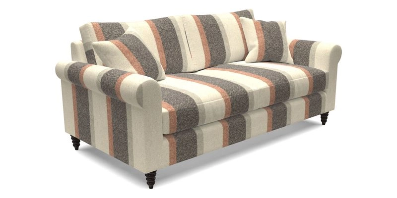Apuldram 3 Seater Sofa in Clever Cotton Mix Mineral 