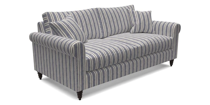 Apuldram 3 Seater Sofa in Clever Cotton Mix Mineral 