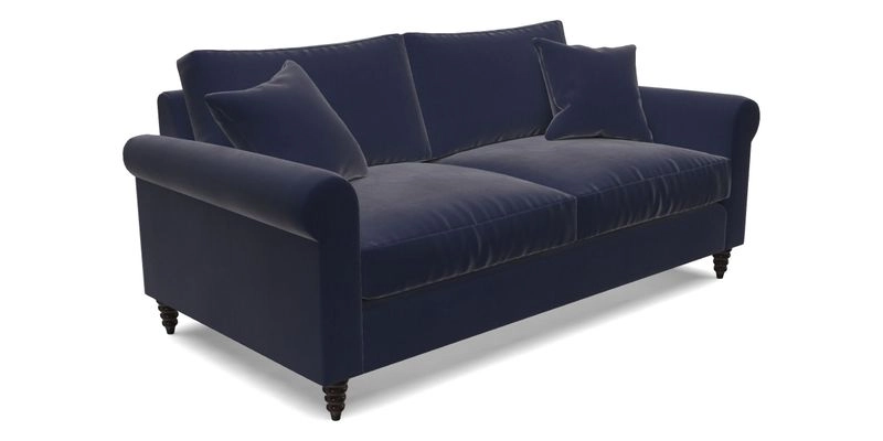 Apuldram 3 Seater Sofa in Clever Cotton Mix Mineral 