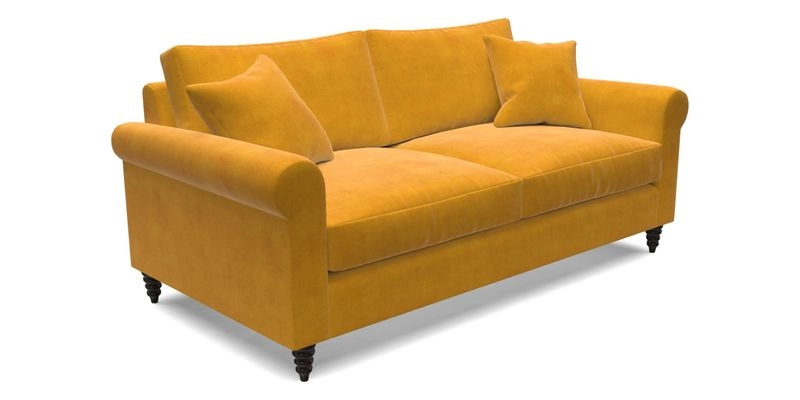 Apuldram 3 Seater Sofa in Clever Cotton Mix Mineral 