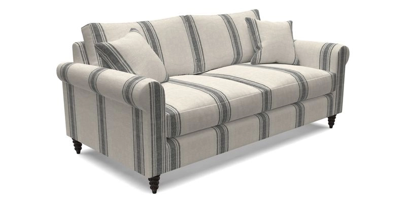 Apuldram 3 Seater Sofa in Clever Cotton Mix Mineral 