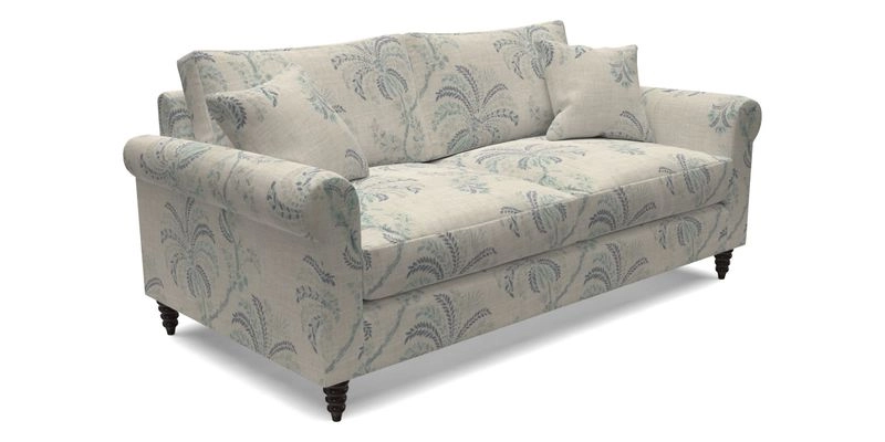 Apuldram 3 Seater Sofa in Clever Cotton Mix Mineral 