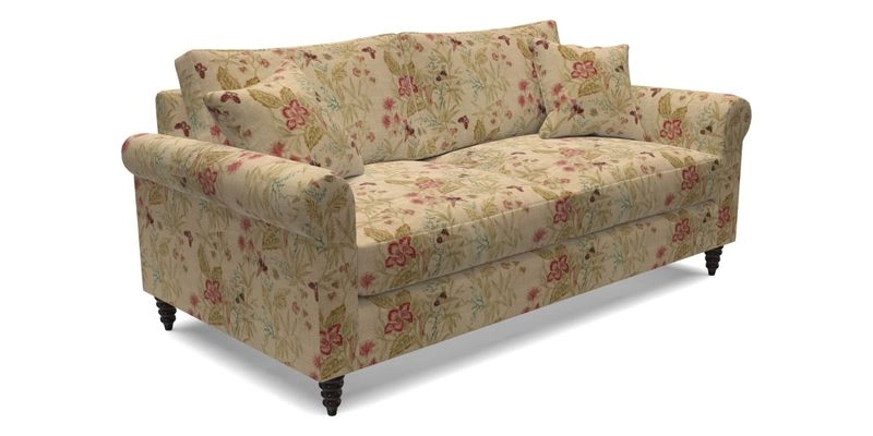 Apuldram 3 Seater Sofa in Clever Cotton Mix Mineral 