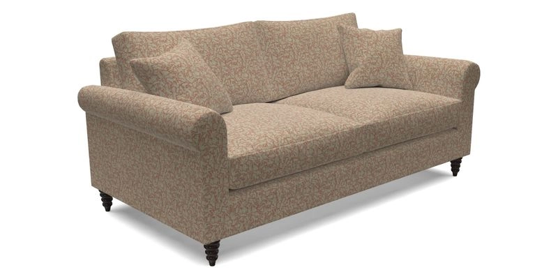 Apuldram 3 Seater Sofa in Clever Cotton Mix Mineral 