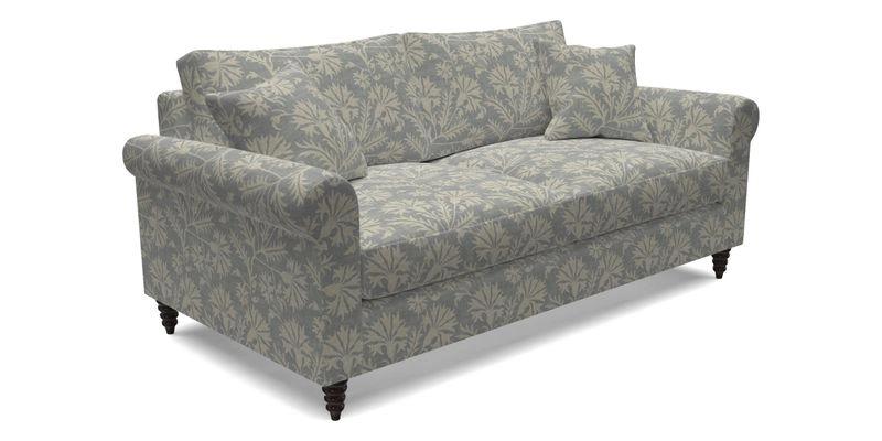 Apuldram 3 Seater Sofa in Clever Cotton Mix Mineral 