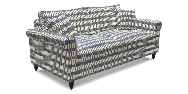 Apuldram 3 Seater Sofa in Clever Cotton Mix Mineral 