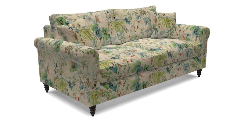 Apuldram 3 Seater Sofa in Clever Cotton Mix Mineral 