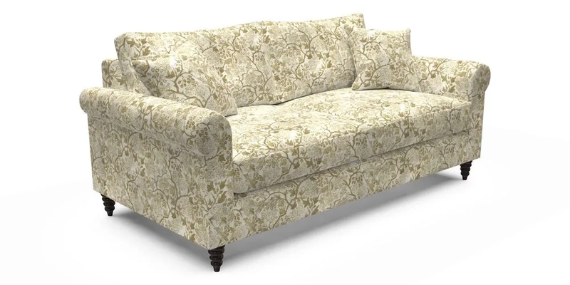 Apuldram 3 Seater Sofa in Clever Cotton Mix Mineral 