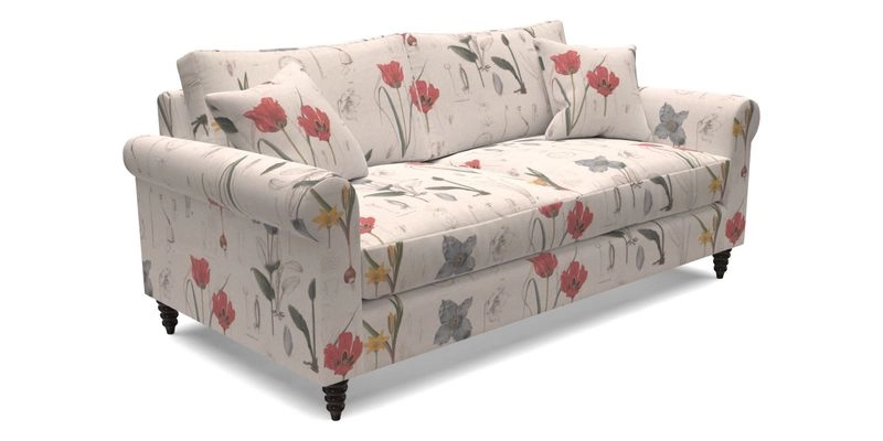 Apuldram 3 Seater Sofa in Clever Cotton Mix Mineral 
