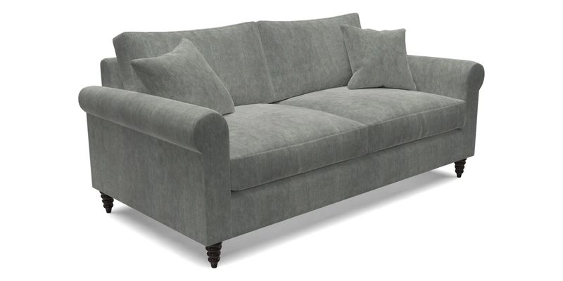 Apuldram 3 Seater Sofa in Clever Cotton Mix Mineral 