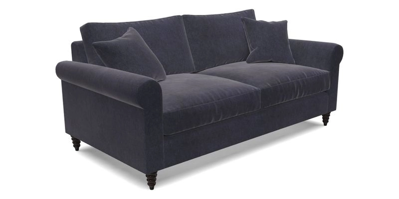 Apuldram 3 Seater Sofa in Clever Cotton Mix Mineral 