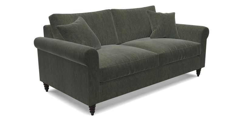 Apuldram 3 Seater Sofa in Clever Cotton Mix Mineral 