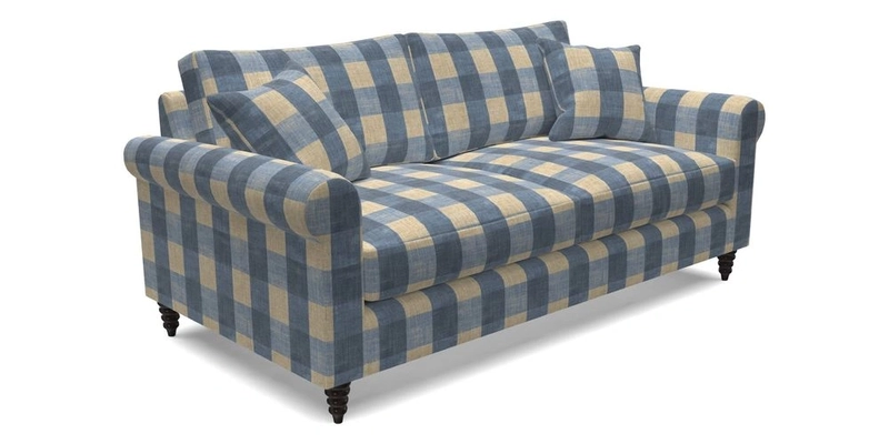 Apuldram 3 Seater Sofa in Clever Cotton Mix Mineral 
