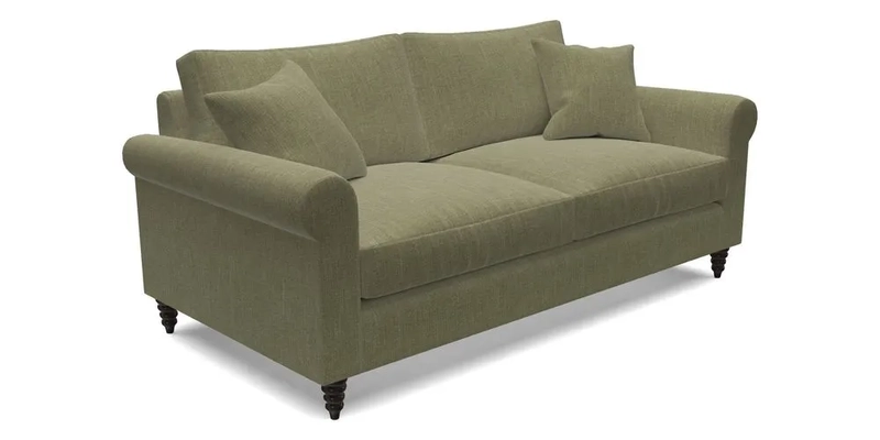 Apuldram 3 Seater Sofa in Clever Cotton Mix Mineral 
