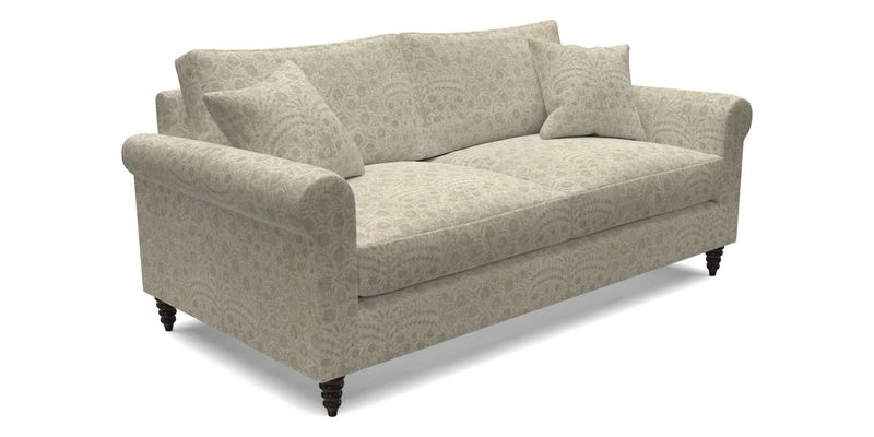 Apuldram 3 Seater Sofa in Clever Cotton Mix Mineral 