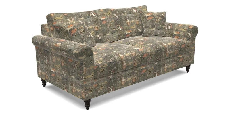 Apuldram 3 Seater Sofa in Clever Cotton Mix Mineral 