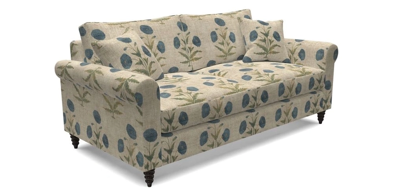 Apuldram 3 Seater Sofa in Clever Cotton Mix Mineral 