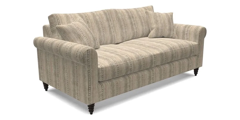 Apuldram 3 Seater Sofa in Clever Cotton Mix Mineral 