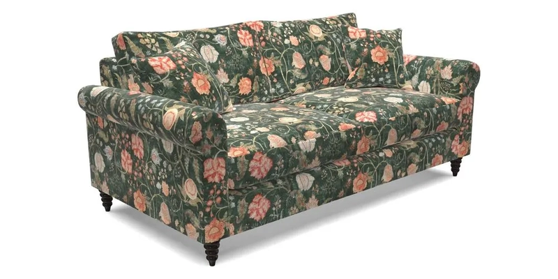 Apuldram 3 Seater Sofa in Clever Cotton Mix Mineral 