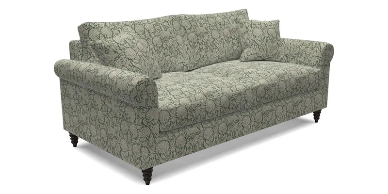 Apuldram 3 Seater Sofa in Clever Cotton Mix Mineral 