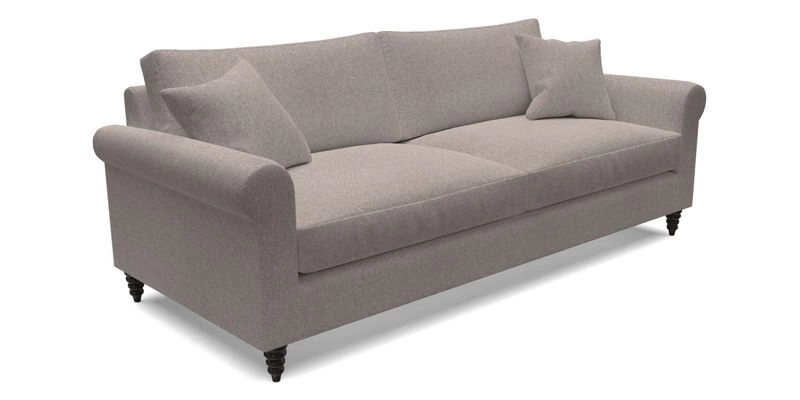 Apuldram 4 Seater Sofa in Clever Cotton Mix Mineral 