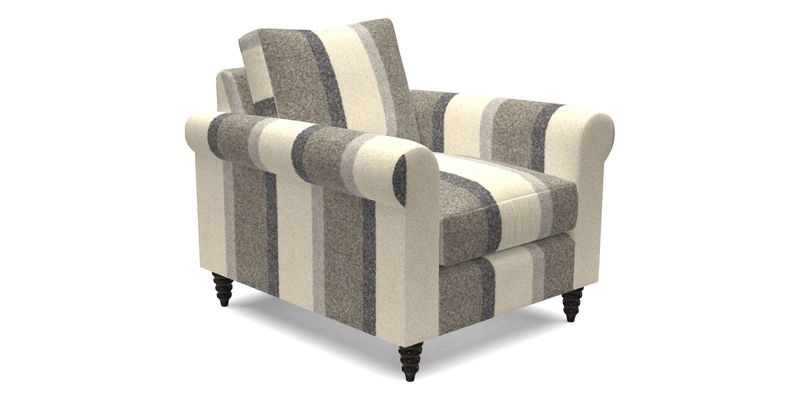 Apuldram Chair in Two Tone Plain Biscuit