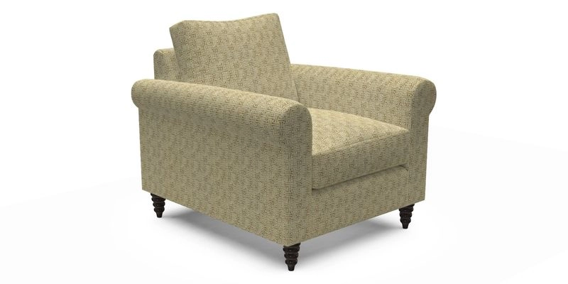 Apuldram Chair in Two Tone Plain Biscuit