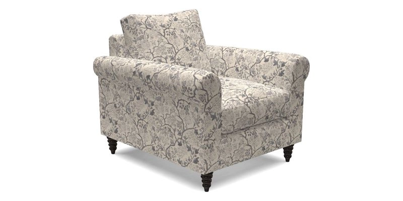 Apuldram Chair in Two Tone Plain Biscuit