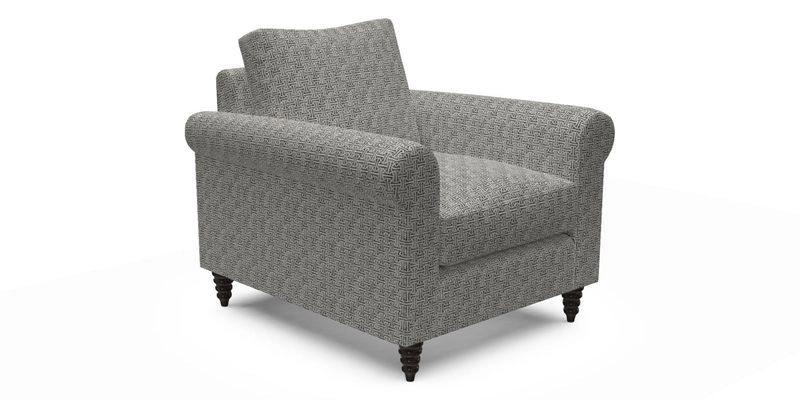 Apuldram Chair in Two Tone Plain Biscuit