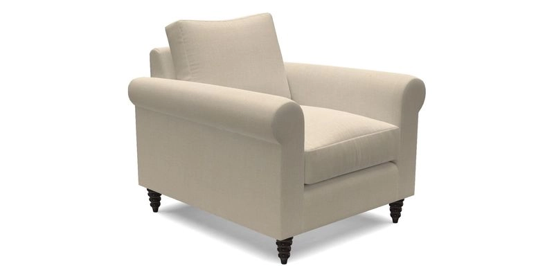 Apuldram Chair in Two Tone Plain Biscuit