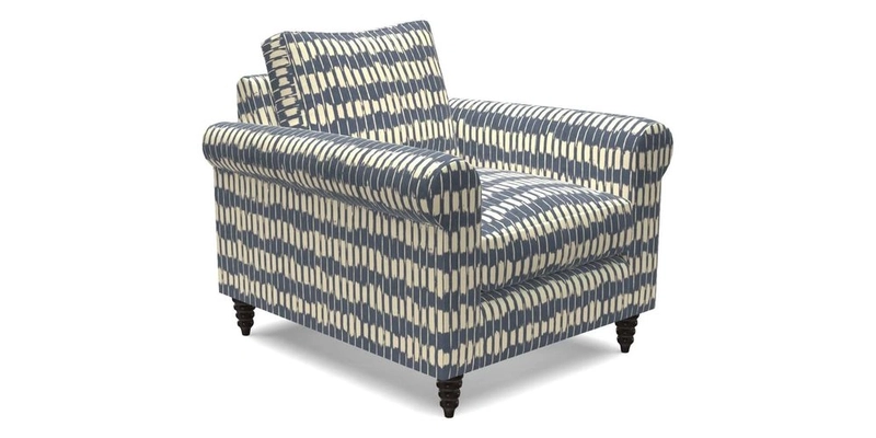 Apuldram Chair in Two Tone Plain Biscuit